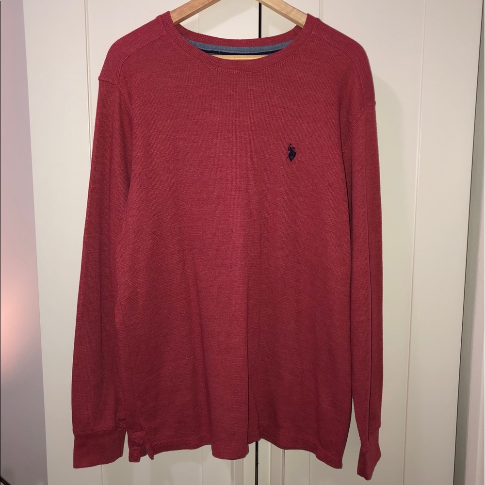 Ralph Lauren waffle knit long sleeve